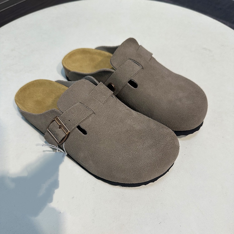 Designer slides Luxury brand sandals womens slippers cork clogs sandals genuine leather for Women beach sandals mens slippers Clogs High Quality desig
