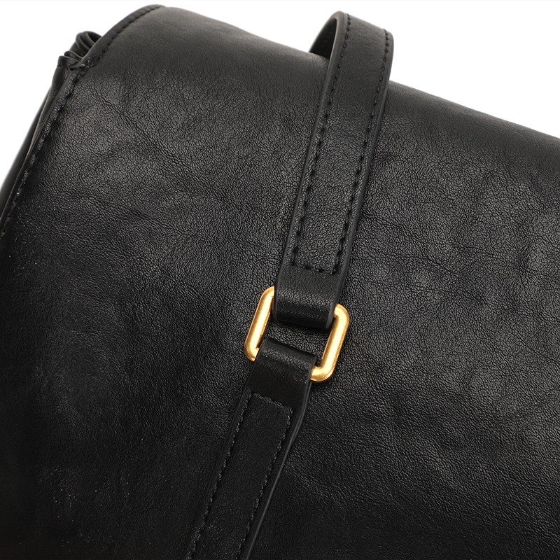 Sewafox Women's Shoulder Bag Fashion Retro Shoulder Bag Suitable for Daily Use Black Dark Brown