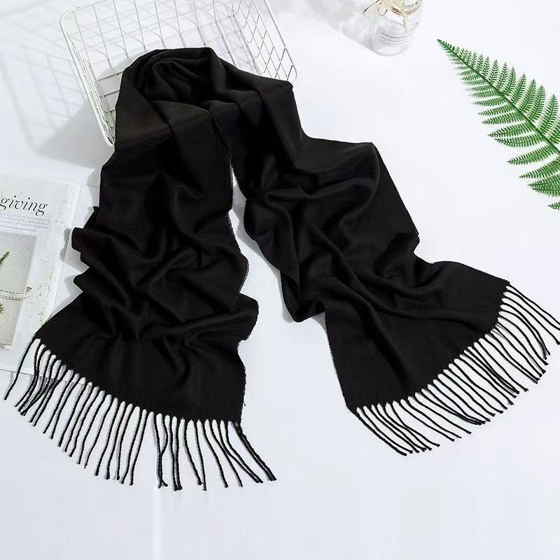 T1880Women's Cotton Scarf for Autumn/Winter - Windproof, Stylish and Versatile