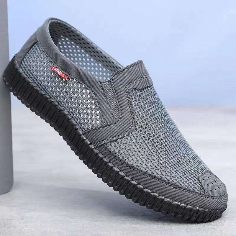 Beijiang Wolf Breathable Beijing Cloth Shoes Dad Summer Wear-resistant Non-slip Mesh Hollow Men's