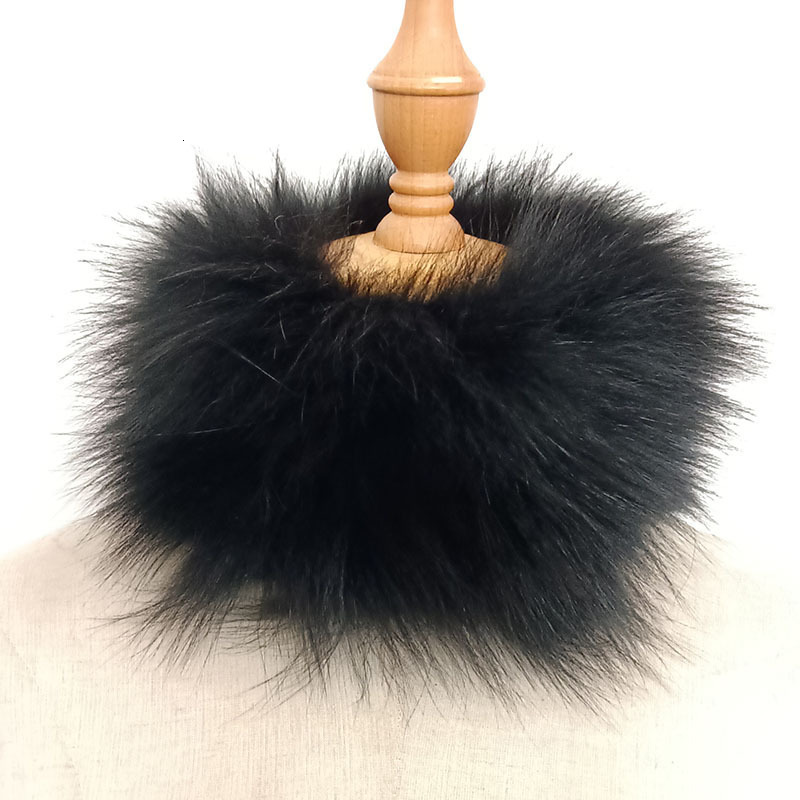 Fox Fur Scarf Fur Headband Women Winter Ring Fox Fur Scarves Neck Warmer Good Elastic 100% Natural Fur Mufflers 250808