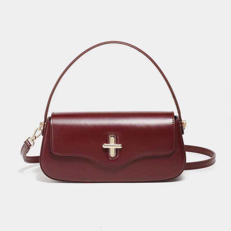 Hifashion Cowhide Genuine Leather Handbags For Women 2025 Designer Top Handle Square Work Ladies Shoulder Crossbody Bags