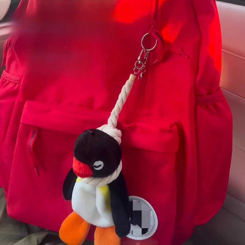 Sling Plush Pendant Toy Doll Funny Doll Penguin Backpack Keychain Bag Pendant Plush Keychains Stuffed AnimalsXJ250928