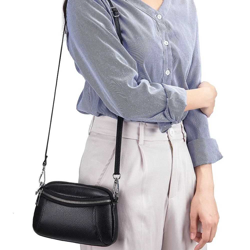 Genuine Leather Tote Bag High Quality Cowhide Ladies Handbags 2023 New Luxury Women Shoulder Bag Small Crossbody Bags for Women Z250928