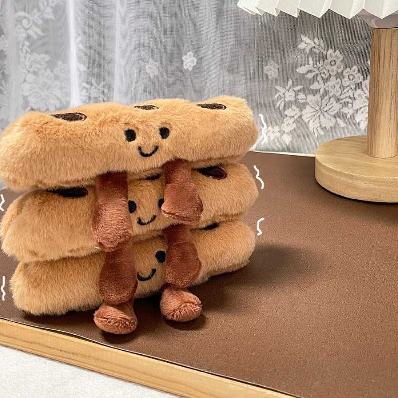 Plush Pendant with High Appearance Cute Bread Strips Cartoon Dolls Bags Hanging Accessories Keychains Sticks Food DollsXJ250928