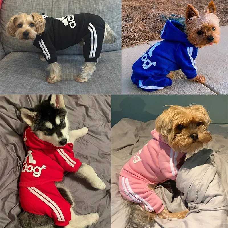 Autumn Winter Dog Clothes Jumpsuit Warm Puppy Pet Clothes Dog Hoodies Sweatshirt Yorkie French Bulldog Clothing Dog X250928