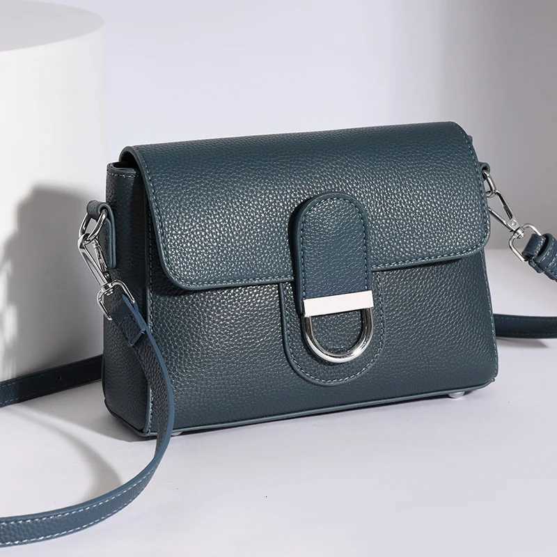 Luxury Brand Genuine Leather Handbag Women Fashion High Quality Solid color Cow Leather Shoulder Crossbody Bag Female Tote Bags Z250928