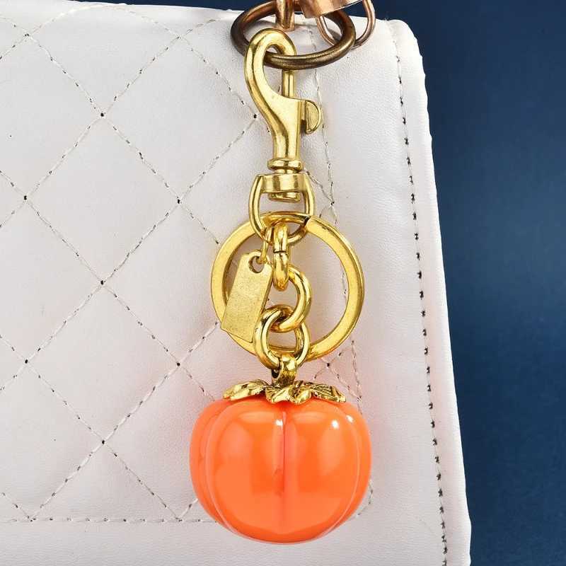 Luxury Simple and Luxurious Persimmon Keychain Bag Pendant Everything Goes Smoothly Small Gifts and Accessories Y250928as