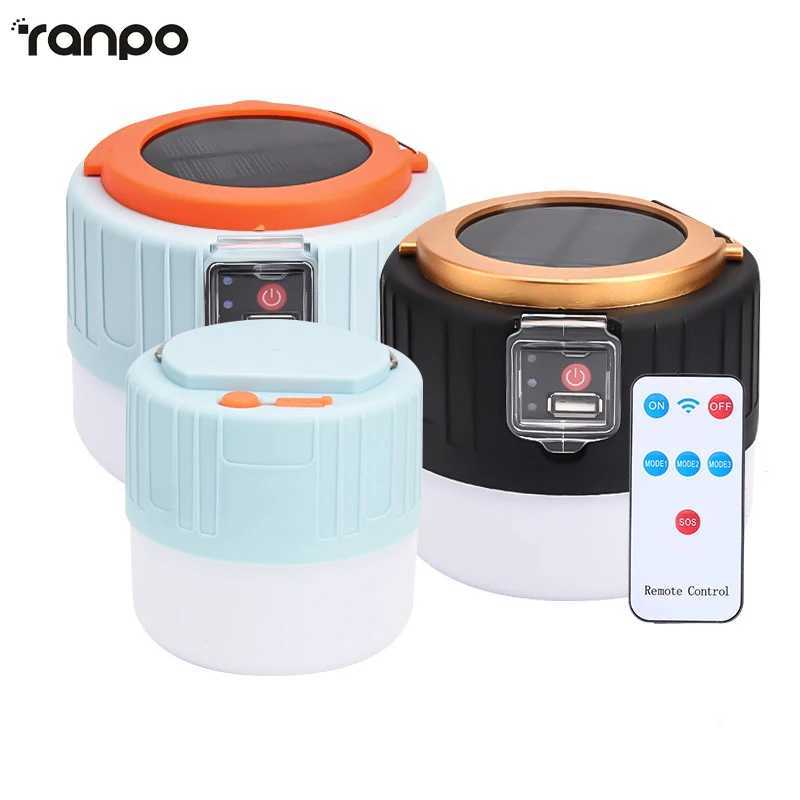 USB Charging LED Camping Light Solar Outdoor tent Lamp Portable Lantern Night Emergency bulb Flashlight Fr BBQ Hiking C250928