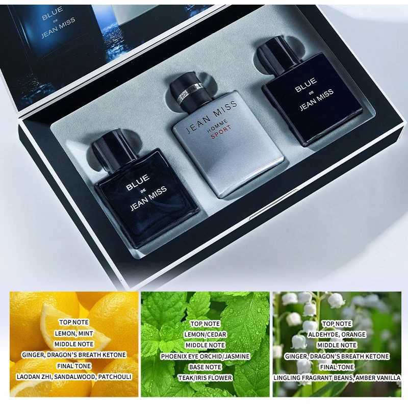 JEAN MISS Cologne set for menPerfume Set 3piece Eau de Toilette Cologne product M250928
