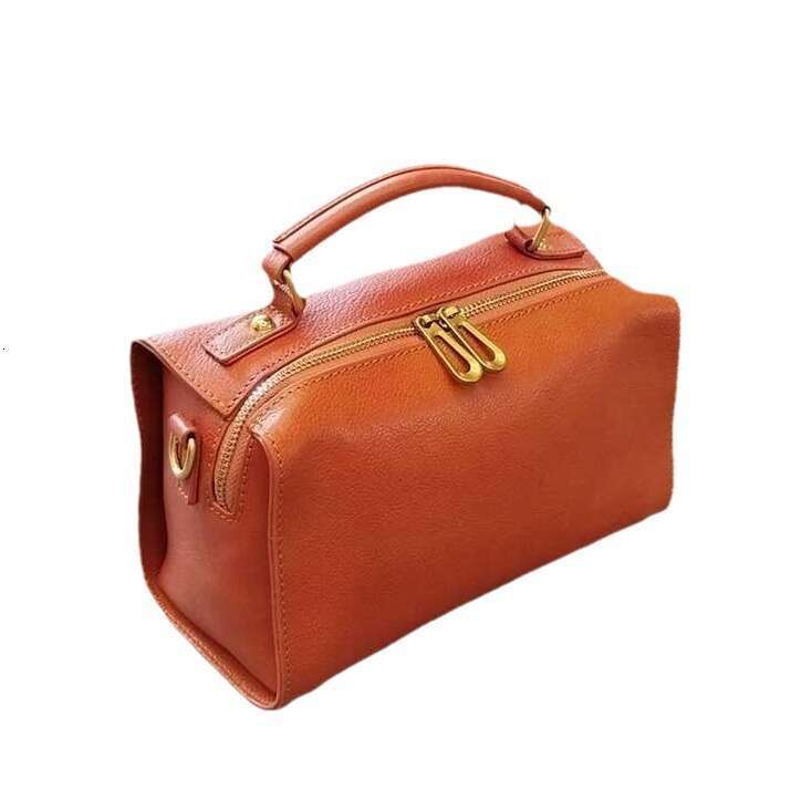 designer bag Luxury bag Crossbody for Women Made of Top Layer Cowhide Leather, New Handbag Boston Pillow Box Bag