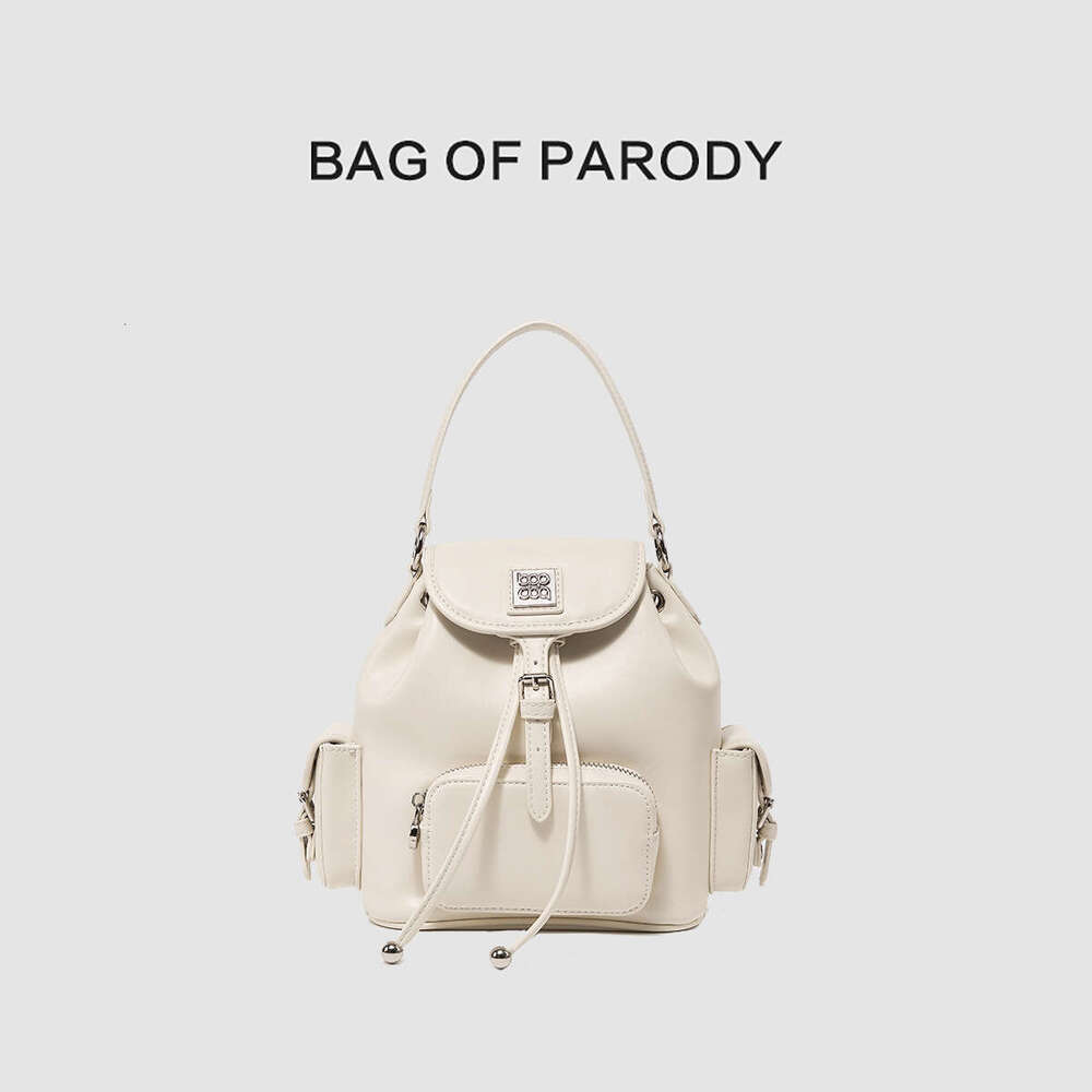 designer bag Luxury bag Genuine Leather Large Capacity High-end Feel Handheld Travel Backpack School Bag High Appearance