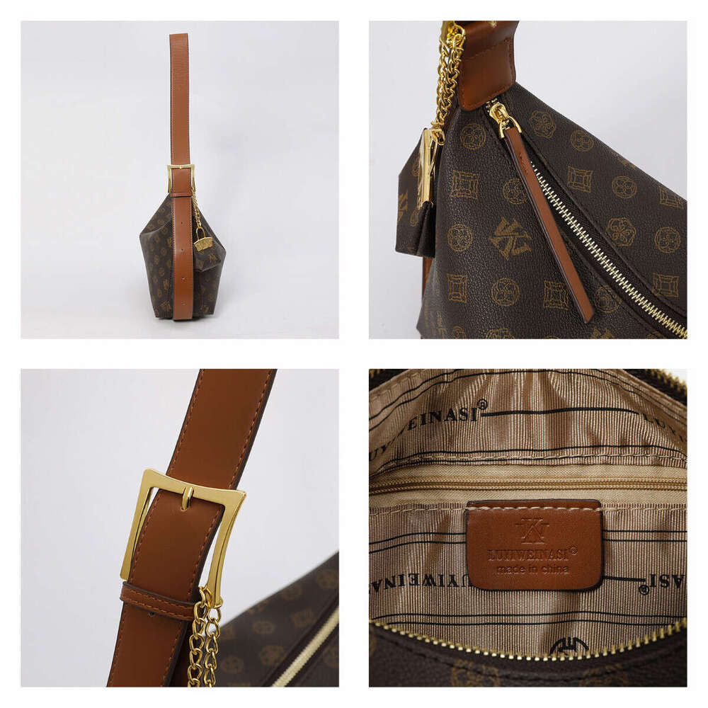 Best Seller Shoulder Bag Crossbody Purse Designer New Tote Fashion Atmosphere Women's Large Capacity All-In-One Commuter Shoulder Bag 2025