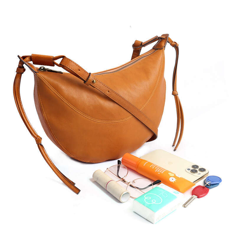 designer bag Luxury bag New Genuine Leather Women's Crossbody Simple Versatile Dumpling Niche Shoulder Bag for Women