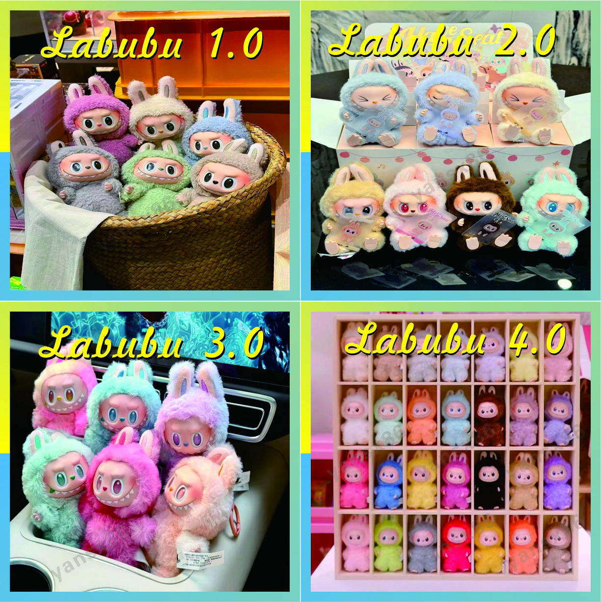 Labubu cute plush doll, blind box toy V1 V2 V3 V4series,Labubu plush toy,Labubu Blind Box labubu doll Christmas present Keychain