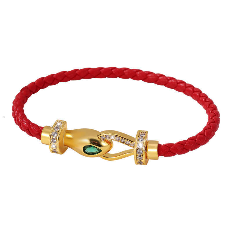 New Horseshoe Buckle Couple Bracelet Female Korean Version fashion High Sense of Hand Jewelry