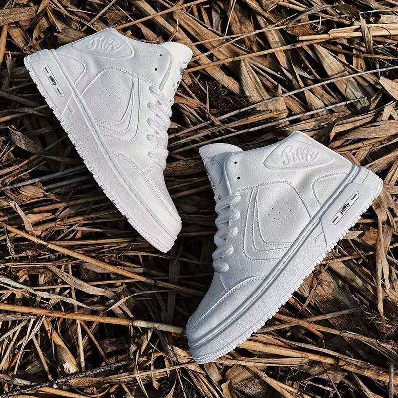 Jifffly designer Luxury shoes sneakers shoes High-Top Sports Casual White Increase in height Daily outfits Sneakers Men's Trendy Versatile Couple