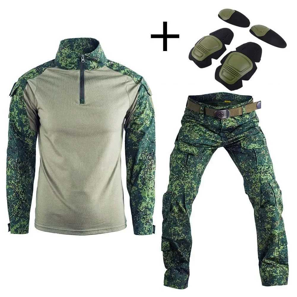 Men Uniform Tactical Suit Men Outdoor Winter Working Clothing Hunting Uniform Training Airsoft Paintball Clothes Sets Softair W250928