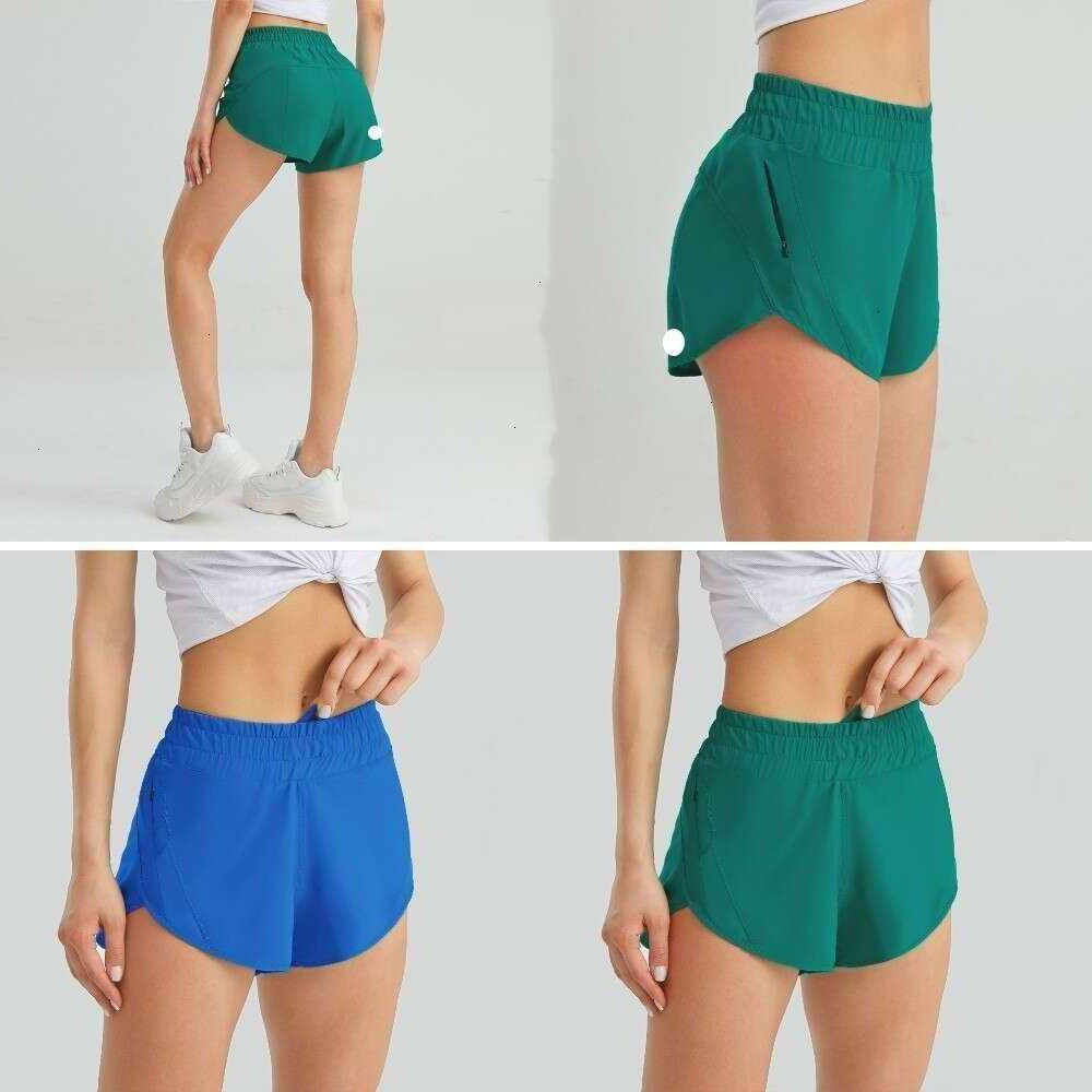 Women Sports Yoga High-rise Lined Pockets luluity lemonion sets Short luluity lemonion leggings Elastic 2.5 Inch luluity lemonion Shorts women clothes
