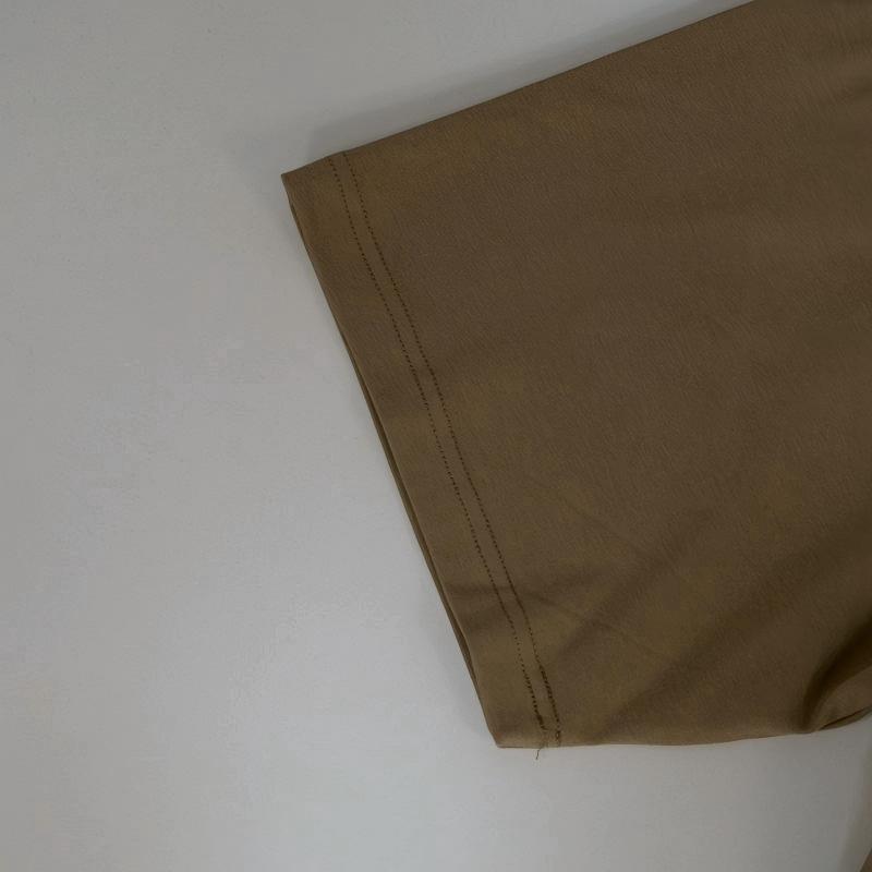 Men's Retro Pocket Outdoor Quick-Dry Functional Sports Round-Neck Leisure Short-Sleeve T-Shirt, Pattern Can be Customized-01010