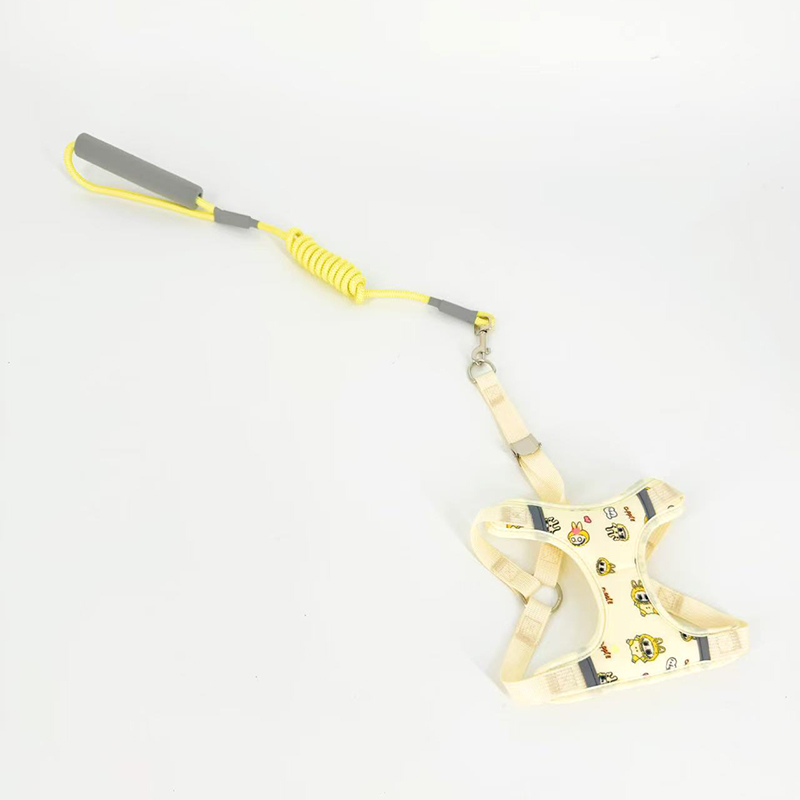 Pet dog leash vest style small dog chest strap breathable adjustable chest strap walking rope