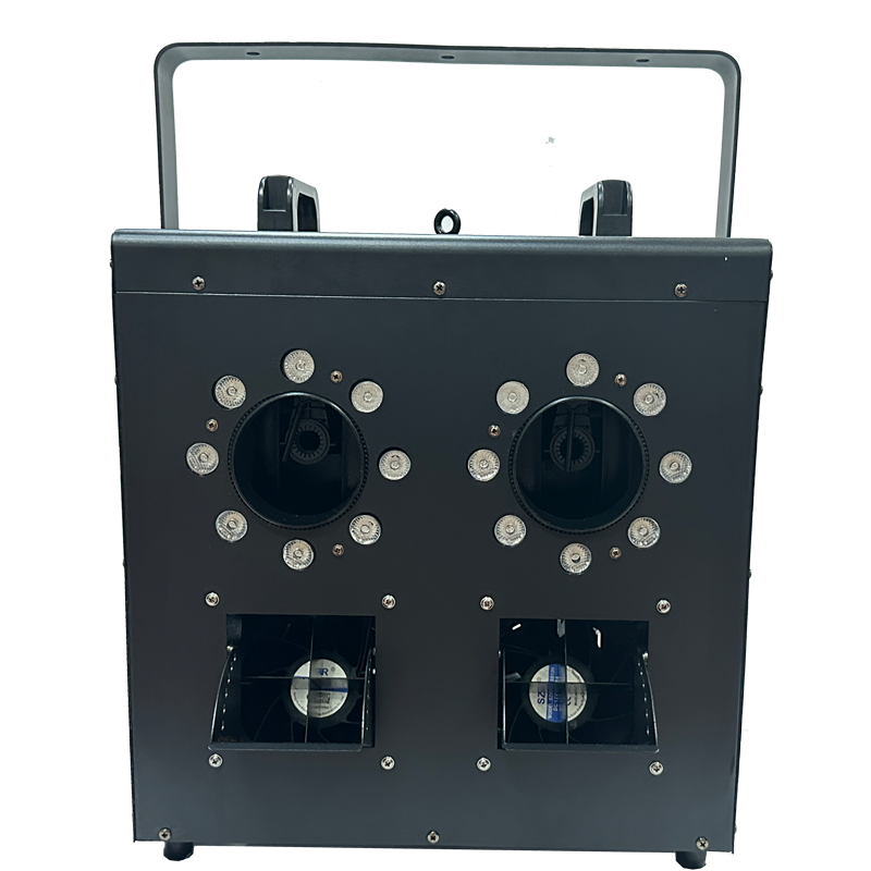 Stage Lighting Accessories Dual - Head Smoke and Bubble Machine, Professional Stage Effect Equipment for Parties, Clubs and Events JQ0005