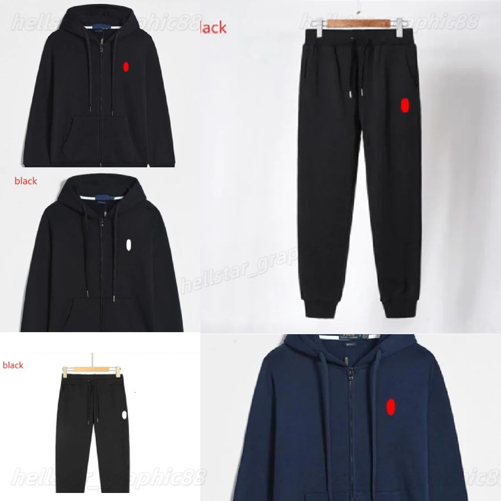 Top quality Polo Hoodie Mens Hoodies Designer Hooded Men Clothing Polos Tracksuit Set Pullover Cotton Horse Long Sleeve Casual Zip Up cardigan Swe 4 0504