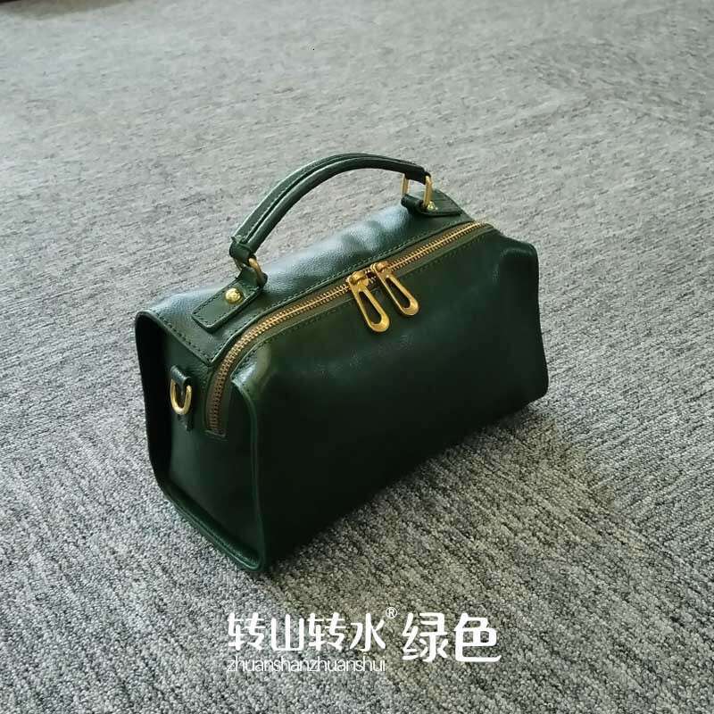 designer bag Luxury bag Crossbody for Women Made of Top Layer Cowhide Leather, New Handbag Boston Pillow Box Bag