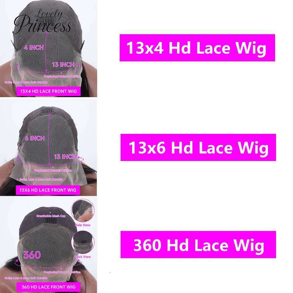 13X4 Wigs Deep Wave Frontal 13X6 200 Density Curly Lace Front Human Hair Wig Xiusiyuan2509