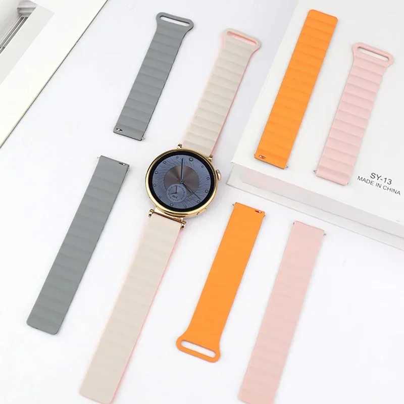 Magnetic Loop Strap For Samsung Galaxy Watch 7 6 5 4 40MM 44MM 4 6 Classic 46 42 43 47mm 5 Pro Band Silicone 20mm 22mm Watchband W250928