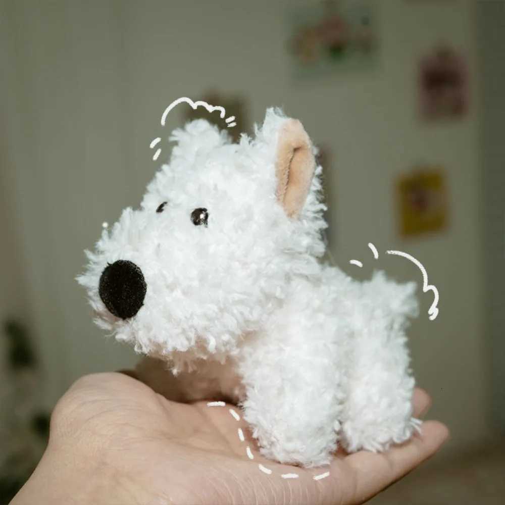 Plush Pendant Cute West Highlands Plush Puppy Doll Cartoon Pendant Doll Keychain Bag Pendant Kids Gifts KawaiiXJ250928