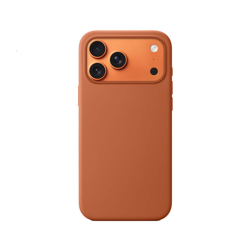 Compatible with Apple Phone Case Liquid Silicone Magnetic iPhone 17 Pro Max Camera Button Full Coverage Animation