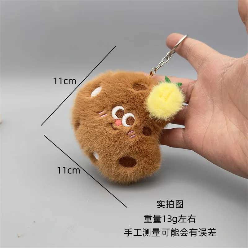 Simulation Breakfast Food Plush Keychain Cute Hamburger Chicken Leg Bun Bag Pendant Creative Lovers Kawaii Stuff Toy GiftXJ250928