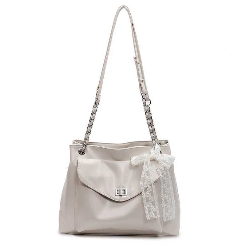 Korean Fashionable Niche Minimalist Ballet Style Armpit Baguette Bag Casual Womens Shoulder Bag Z250928