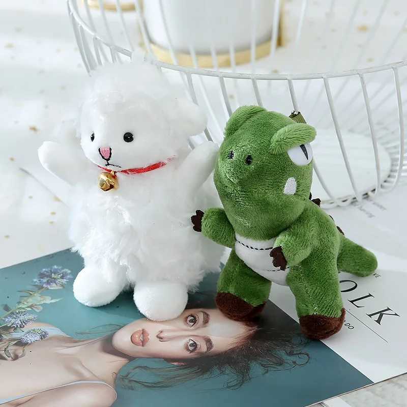 Popular Plush Cute Cartoon Dinosaur Doll Bag Pendant Trendy Keychain Pendant Fun Creative Festival Gift Accessories DecorationXJ250928