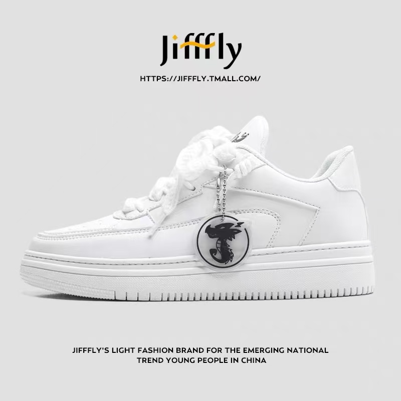 Fashion-forward White Slip-Ons by Jifffly Versatile Couples Suede Athletic FootwearJFY-8