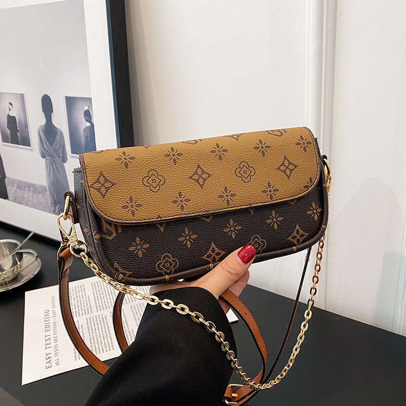 Designer Bags Small Square Bag for Women Fashion Pattern Printed Trendy Elegant Evening Women's Versatile Shoulder Crossbody Underarm Bag