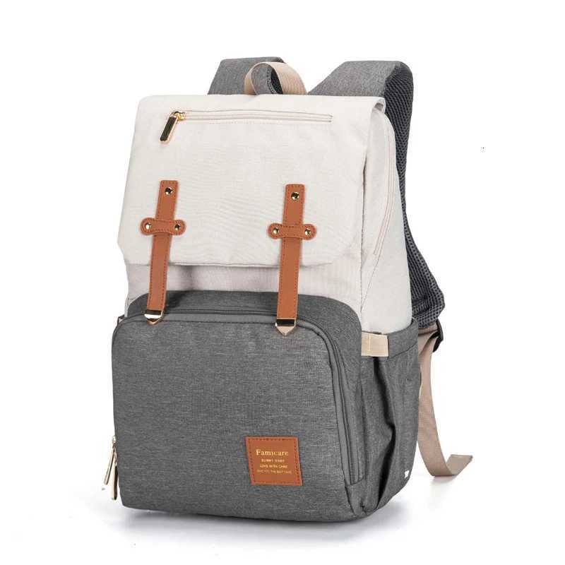 Diaper Backpack Baby Stroller Bag Mummy Daddy Waterproof Oxford Handbag Nursing Nappy Kits Materni Packs USB Warmer Holder NewXJ250928