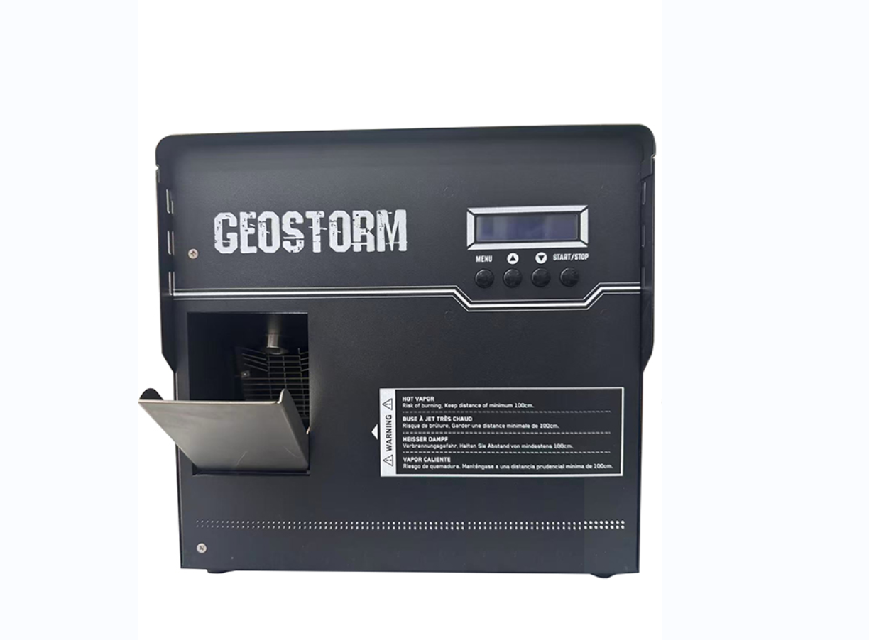 Stage Lighting Accessories Professional Digital Thin Fog Machine - GEOSTORM Brand, Ideal for Stage Shows, Parties and Events JQ0004