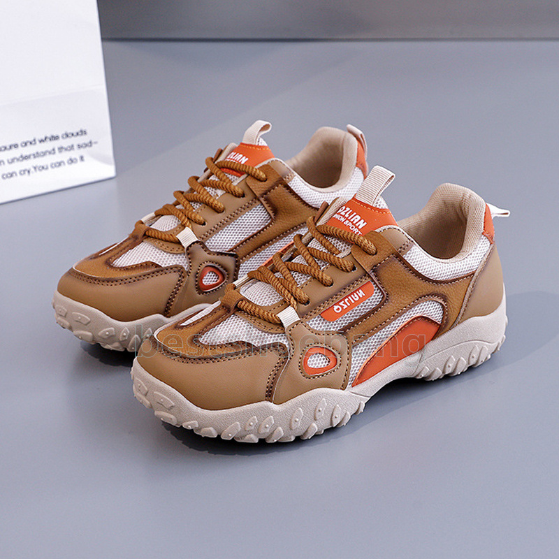 Casual designer shoes Breathable mesh sneakers womens trainers Stylish Versatile hiking Anti-Slip outdoor sports shoes Size 35-40