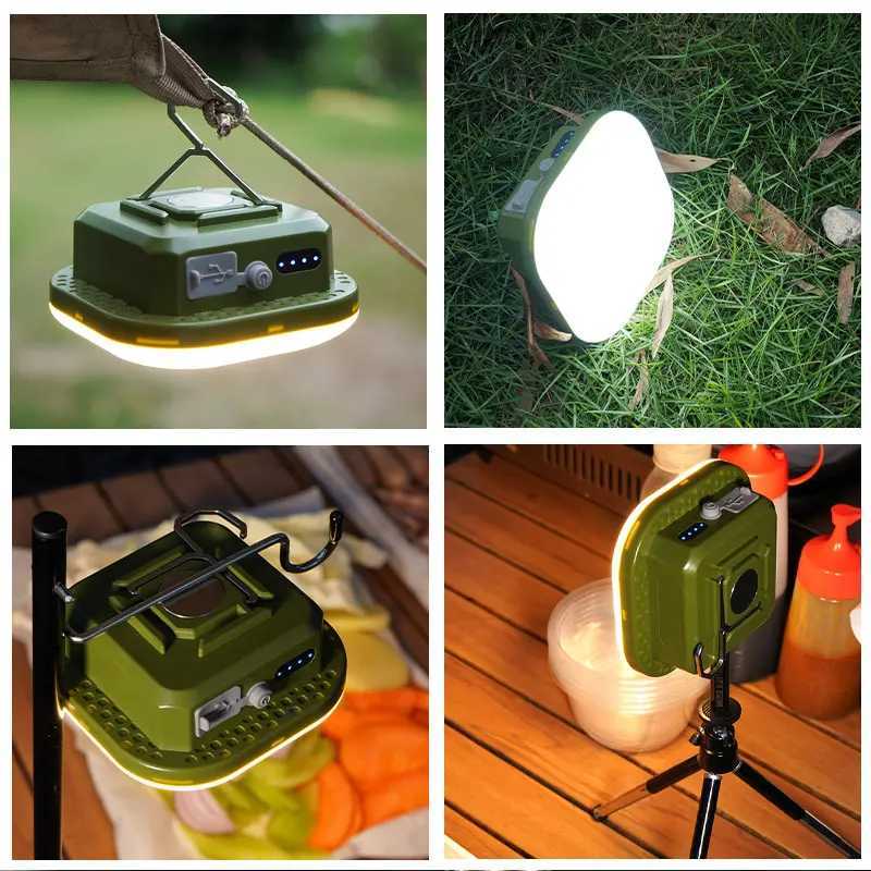 MOSLIGHTING Camping Tent Hanging Light Portable Camping Lantern USB Rechargeable LED Light Camp Lamp for Outdoor Emergency Light C250928