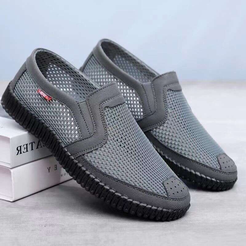 Beijiang Wolf Breathable Beijing Cloth Shoes Dad Summer Wear-resistant Non-slip Mesh Hollow Men's