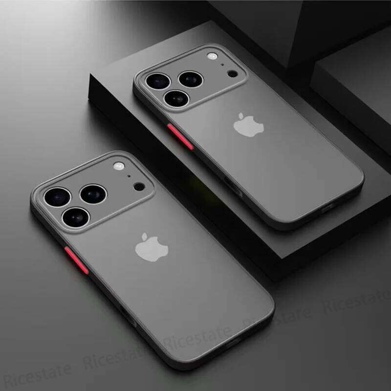 New Armor Bumper Shockproof Phone Case For Apple iPhone iphone17 Pro Max 17Pro 17 Air Silicone Hard PC Cover