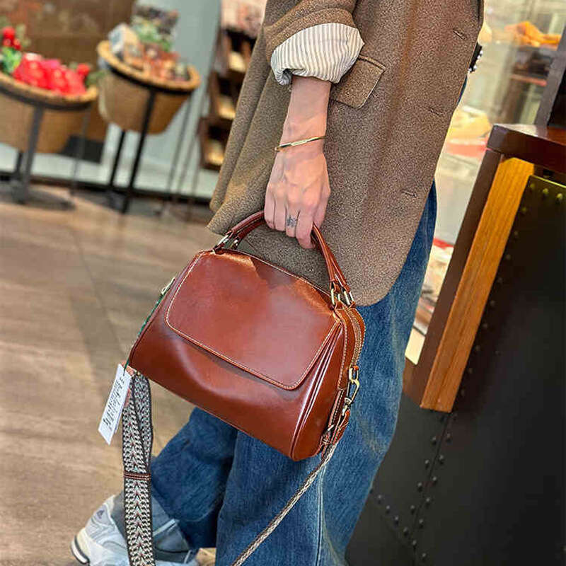designer bag Luxury bag Cowhide Genuine Leather Handbag for Women New Versatile Large Capacity Pillow High-end Fashion Single Shoulder Crossbody Bag