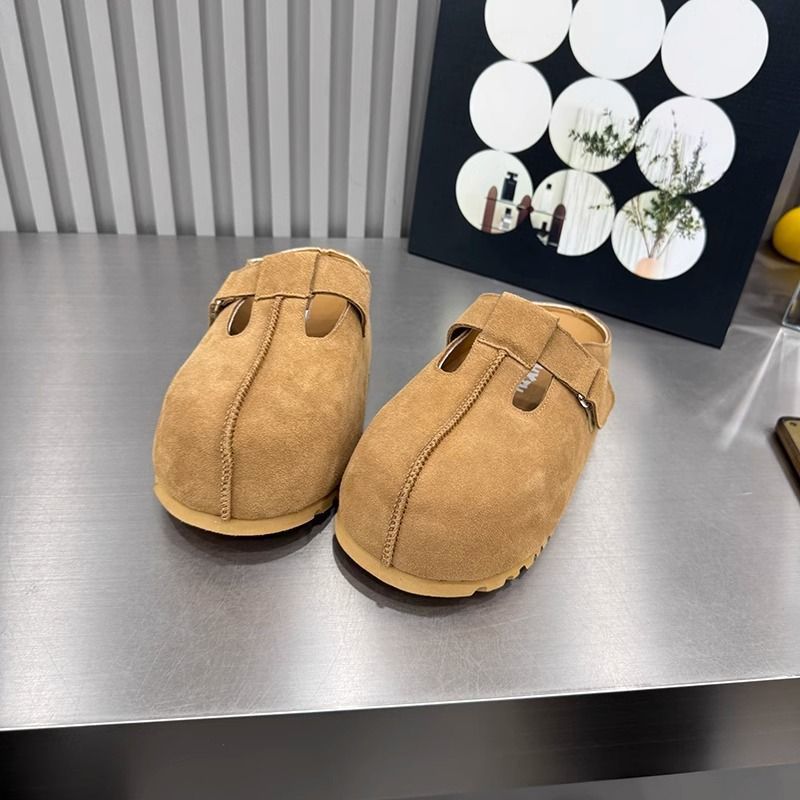 Free Shipping New Design Arrival Comfortable Breathable Plain Color Thick Sole Casual Slippers Outdoor Commute Convenient High Quality Slippers Grey C