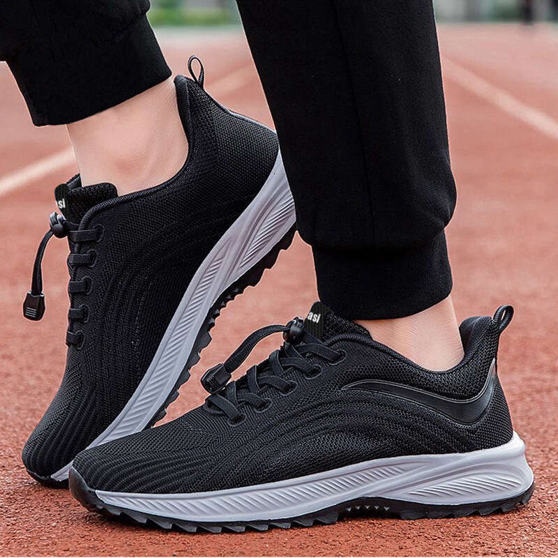 Beijiang Wolf Non-Slip Soft Sole Middle-Aged Men's Sports Casual Breathable Dad Elderly Walking Shoes