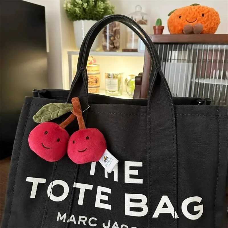 Cute Cartoon Funny Cherry Plush Stuffed Toy Keychain Pendant Backpack Hanging Keyring Ornament Bag Decor Accessories GiftXJ250928
