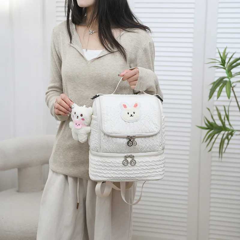 Thermal Insulation Backpack Milk Bag Large Capaci Multifunctional Mother and Baby Bag Single Shoulder Crossbody BagXJ250928
