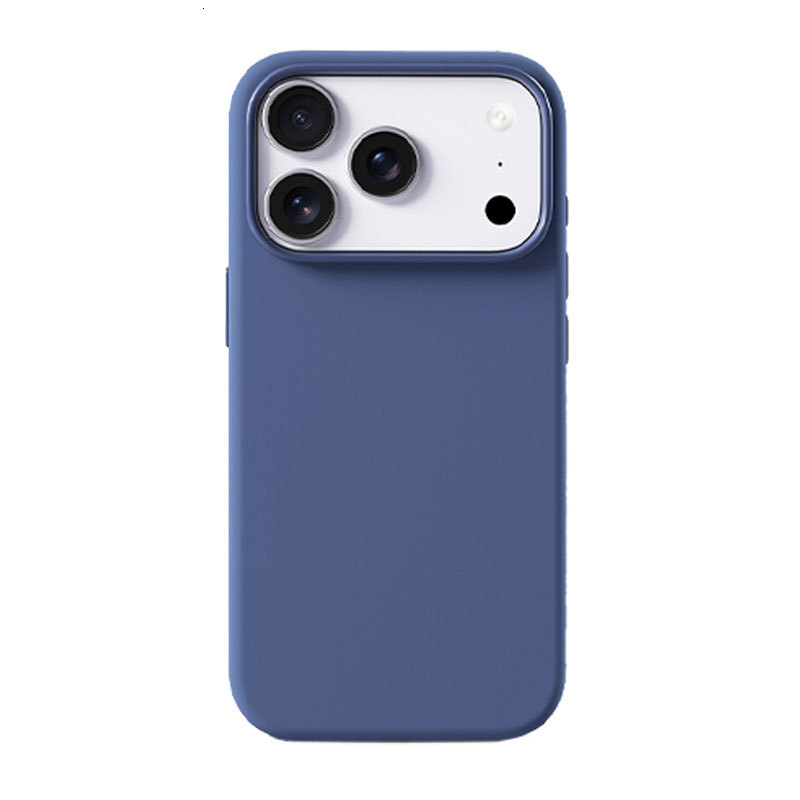 Compatible with Apple Phone Case Liquid Silicone Magnetic iPhone 17 Pro Max Camera Button Full Coverage Animation