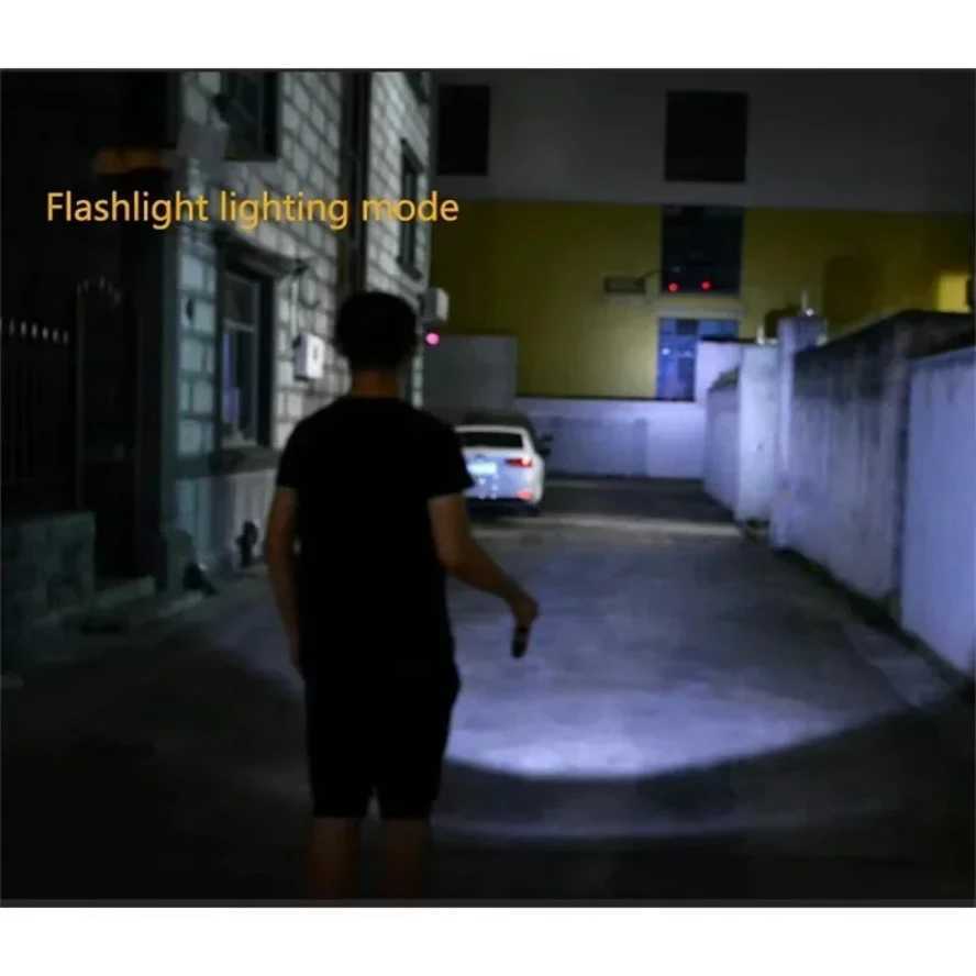 Mini Portable Work Light Battery Powered Handheld Lantern Super Bright Flashlight Outdoor Tent Camping Lights Without Battery C250928